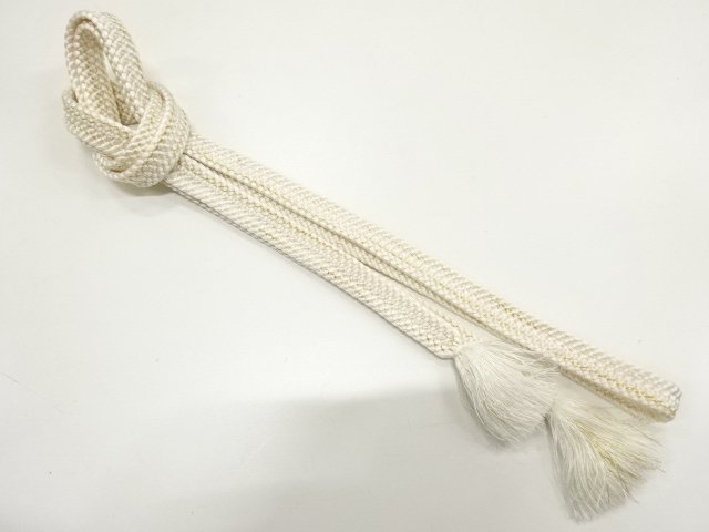 JAPANESE KIMONO / HAND-TIED OBIJIME CORD